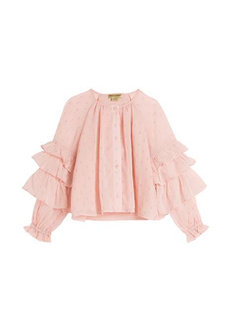 Camicia con balze STELLA MC CARTNEY KIDS | TZ5A30 Z411352N